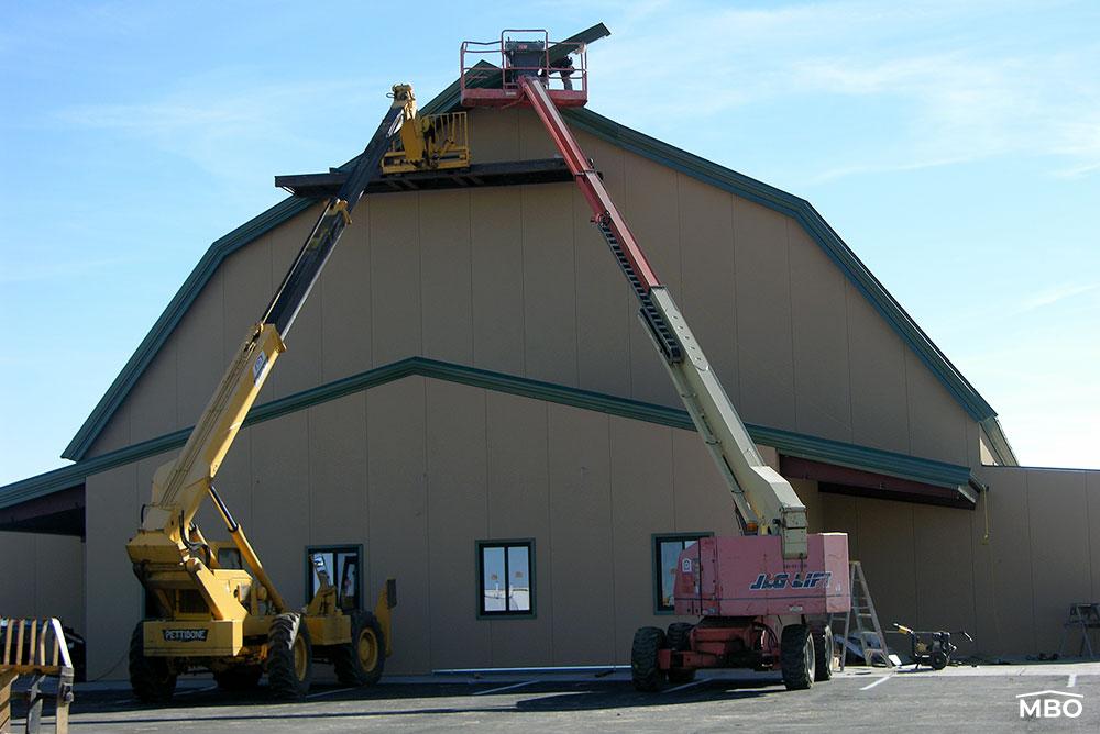 Metal Barn Construction Barn Construction