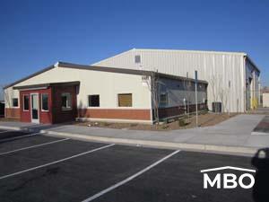 Metal Building in El Paso, Texas Commercial Dish Network Building