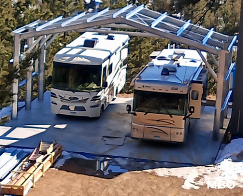 Storage Garage for RVs RV Storage Garage