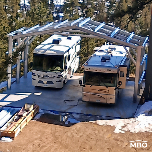 Storage Garage for RVs RV Storage Garage