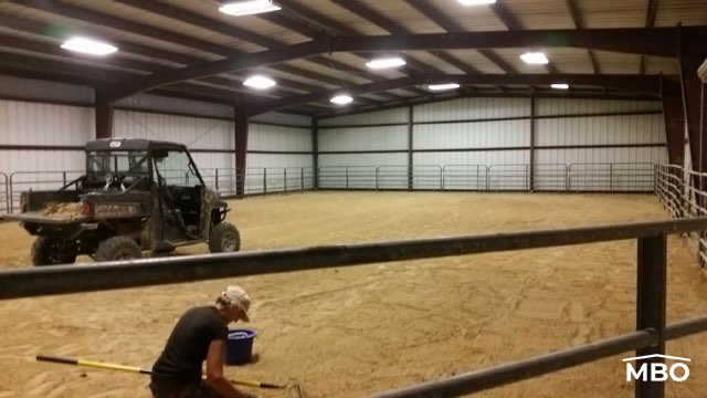 Interior of Horse Riding Arena Horse Riding Arena Interior