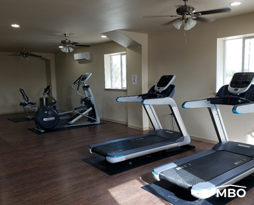 Interior of Clubhouse Building Clubhouse Interior