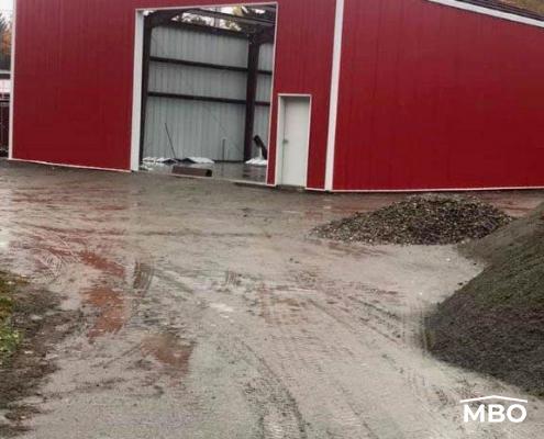 Shop Building Construction Constructing Shop Building