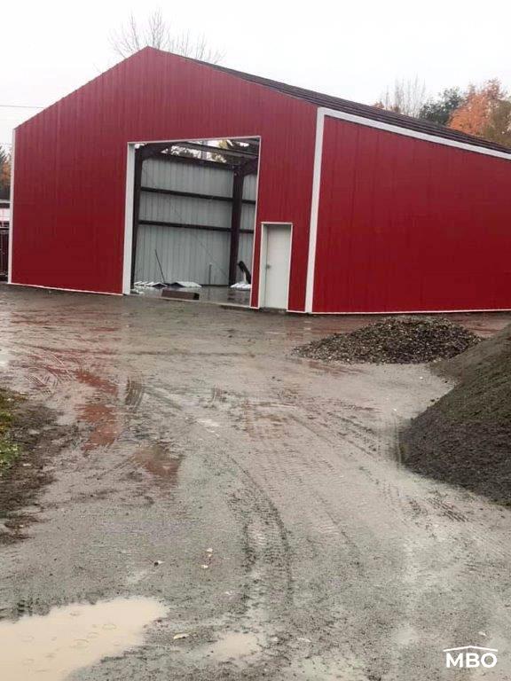 Shop Building Construction Constructing Shop Building