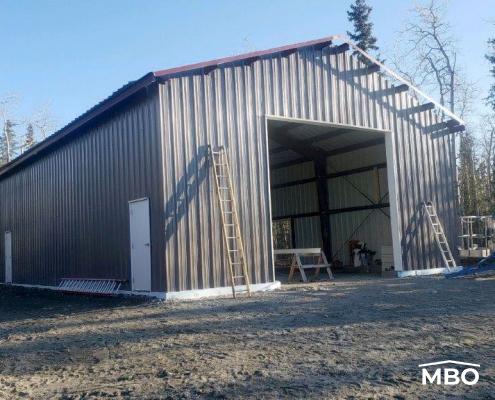 Metal Garage Construction