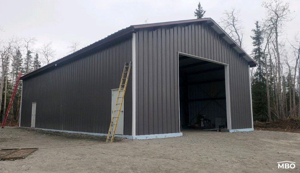 Steel Garage Alaska Metal Garage Alaska