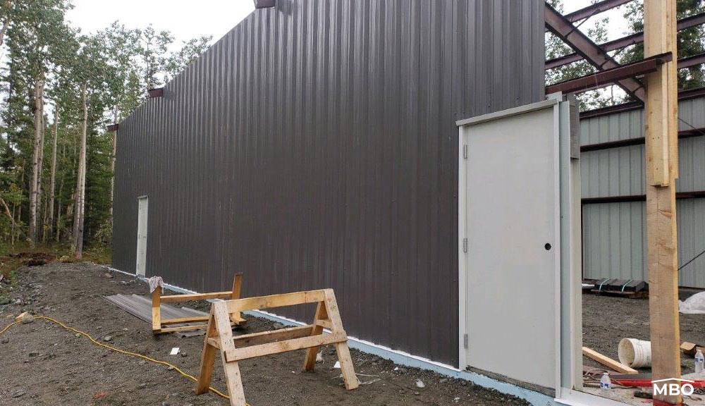 Steel Garage Building Metal Garage Building