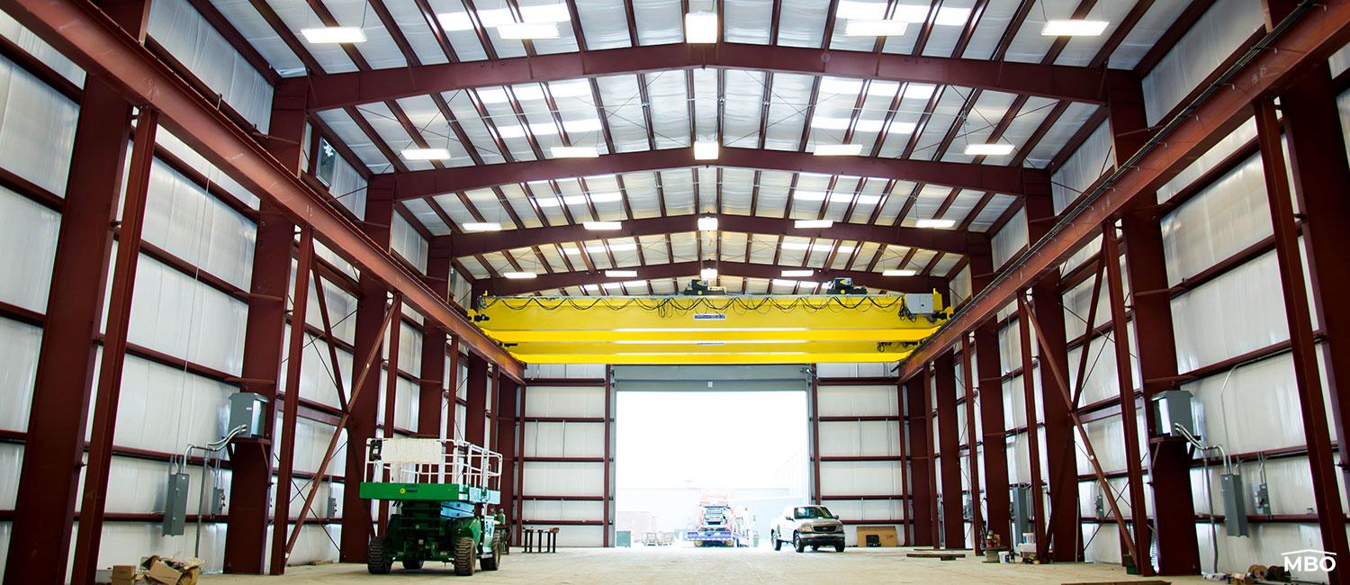 Metal Crane Building