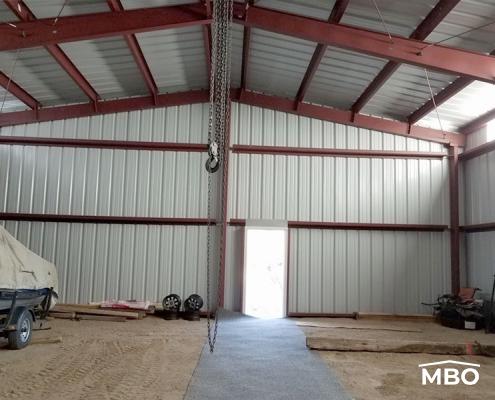 Steel Garage Building Metal Garage Building