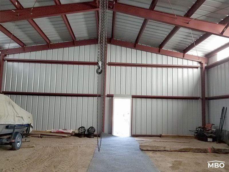 Steel Garage Building Metal Garage Building