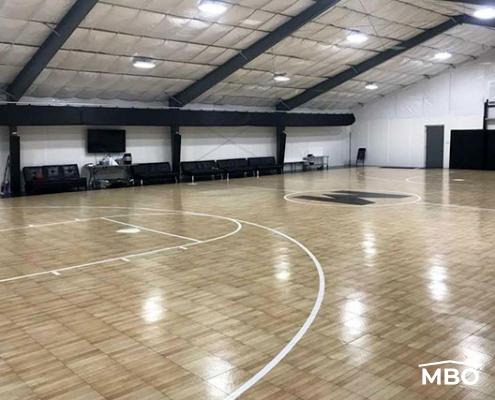 Metal Gym Building