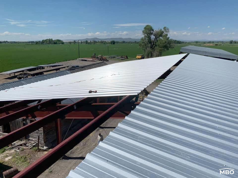 Steel Roof Building Metal Roof Building