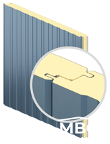 Inverted Rib Insulation Panel Inverted Rib Insulated Panel