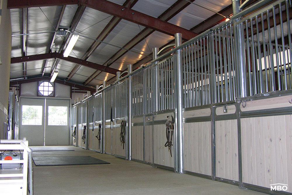 Metal Horse Barn & Stables Horse Barn
