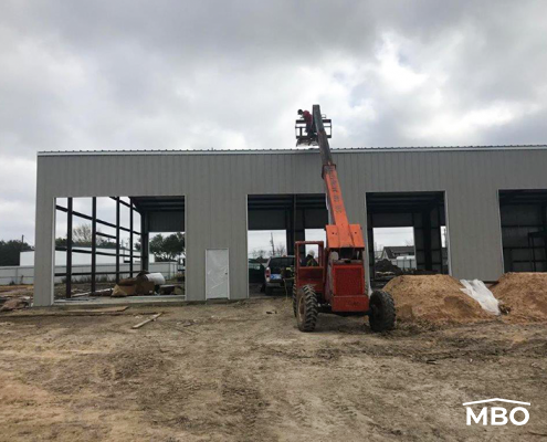 Construction of Auto Repair Shop Auto Shop Construction