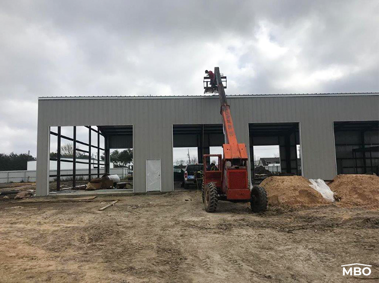 Construction of Auto Repair Shop Auto Shop Construction