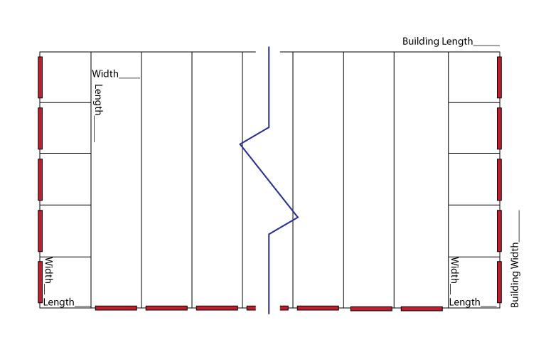 Storage Building Floorplans Storage Building Floorplan