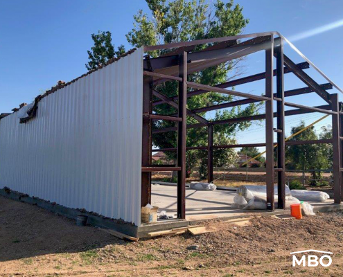 Installing Wall of Garage Garage Wall Installation