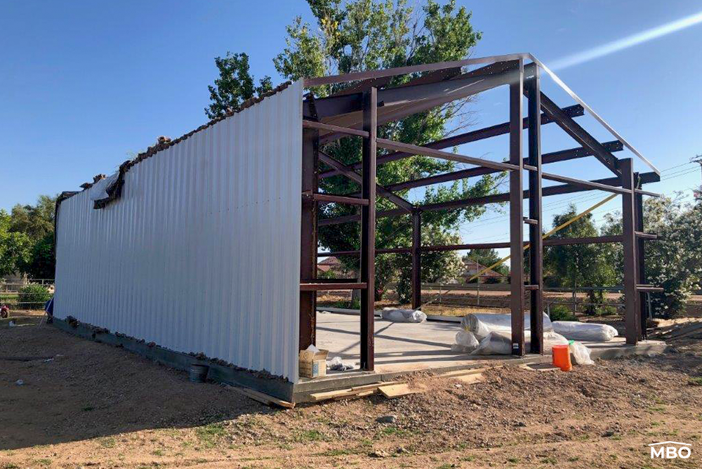 Installing Wall of Garage Garage Wall Installation