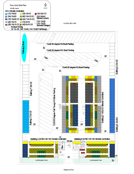 4 Acres Site Plan