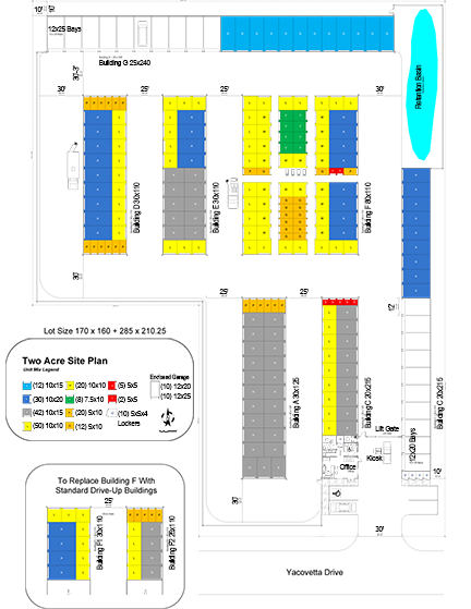 Two Acre Site Plan 2 Acre Site Plan