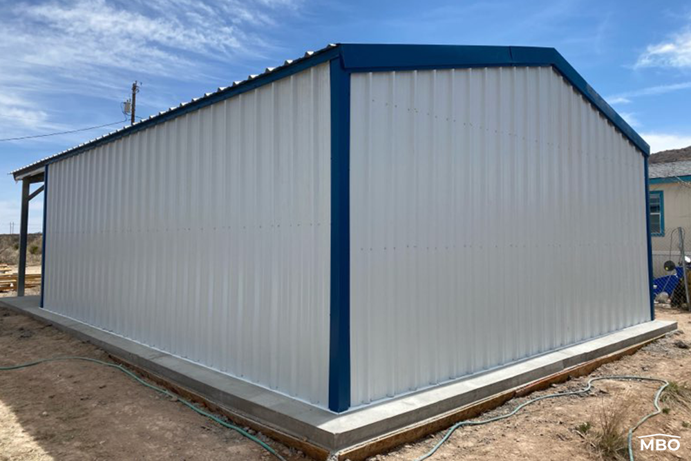 Metal Building in Backyard Backyard Building