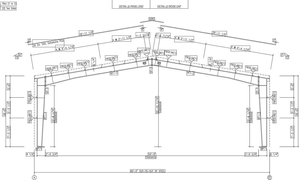 Used Clear Span Metal Building in North Dakota Used Clear Span North Dakota