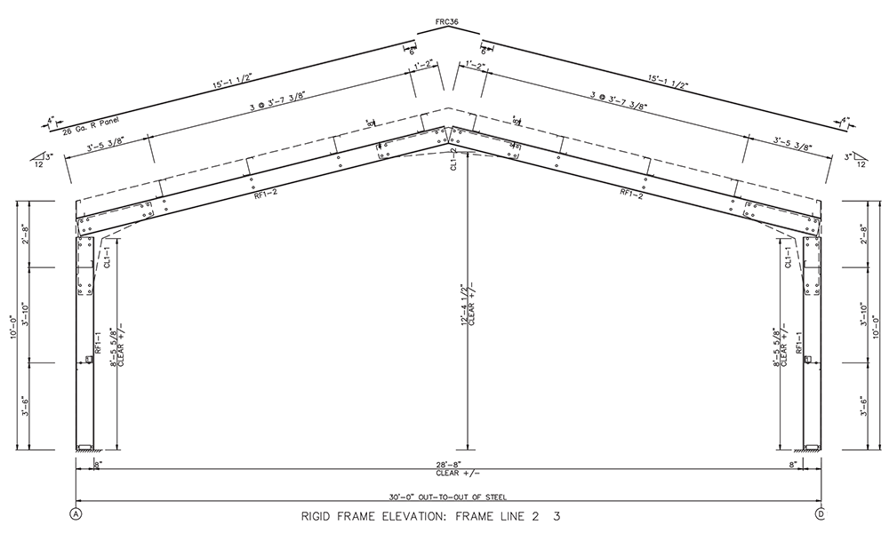 30x40x10 Sized Used Building 30x40x10 Used Building