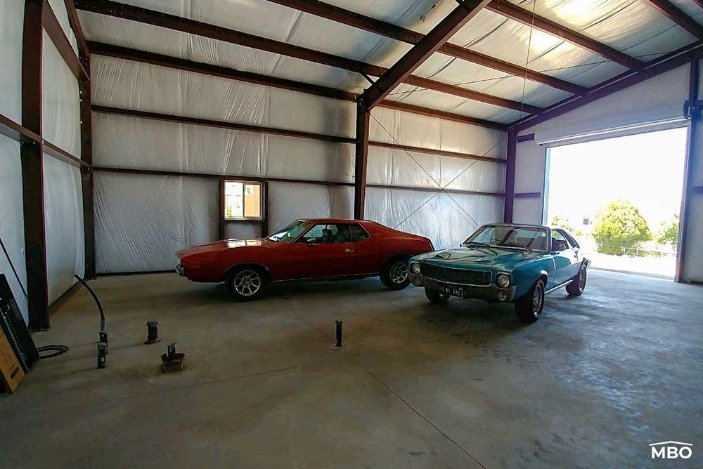 Metal Garage in Pioche, Nevada Metal Nevada Garage