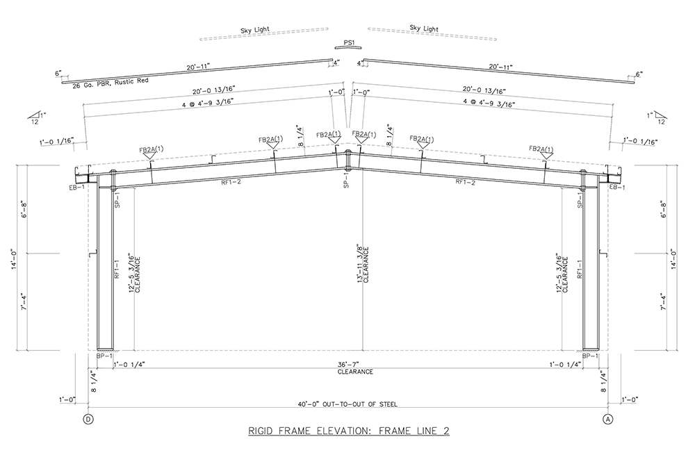 Used Metal Building in California California Used Metal Building