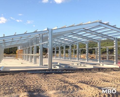 Cold Formed Building with Galvanized Framing Galvanized Cold Formed Frame