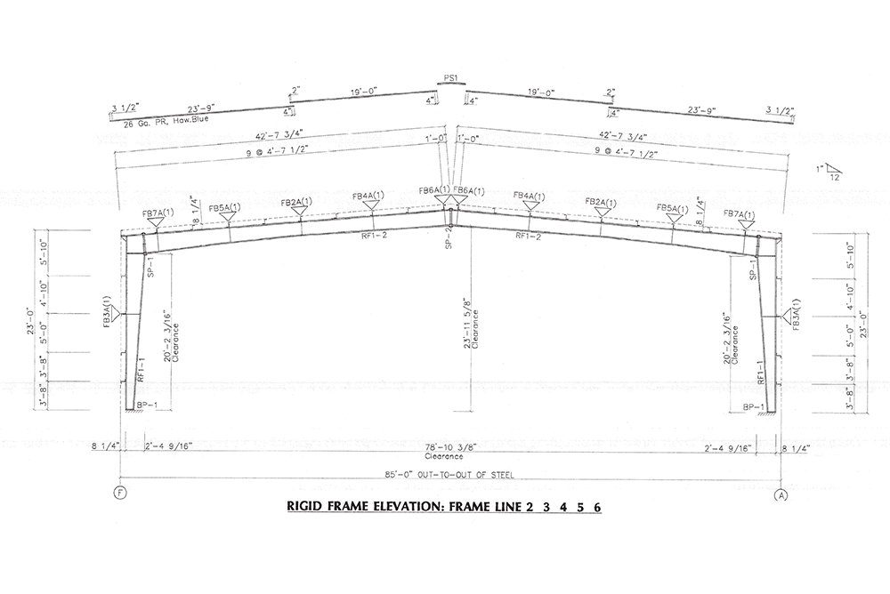 Clear Span Metal Building in Georgia Georgia Metal Building Plans