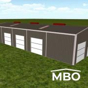 California Metal Building Rendering
