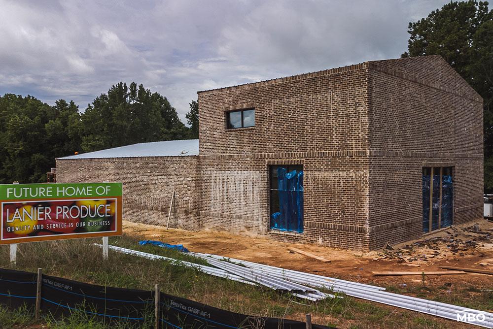 metal-building-with-brick Brick Metal Building