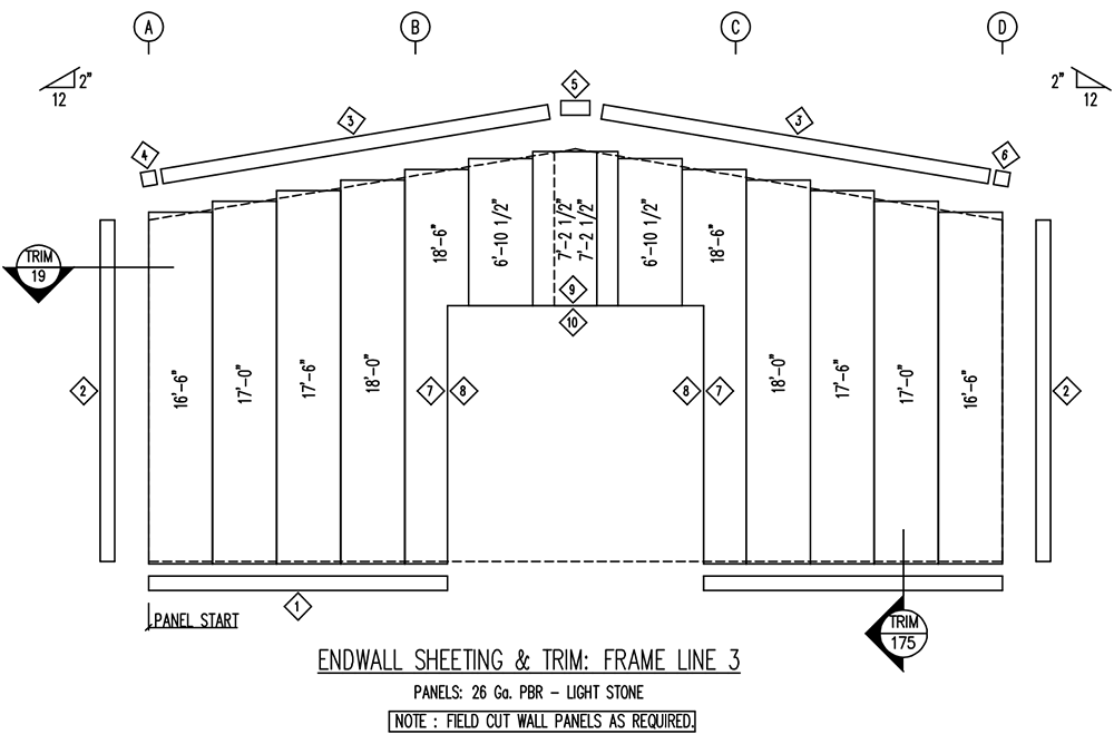 40x50x16 Metal Building 40x50x16 Metal Building Kit