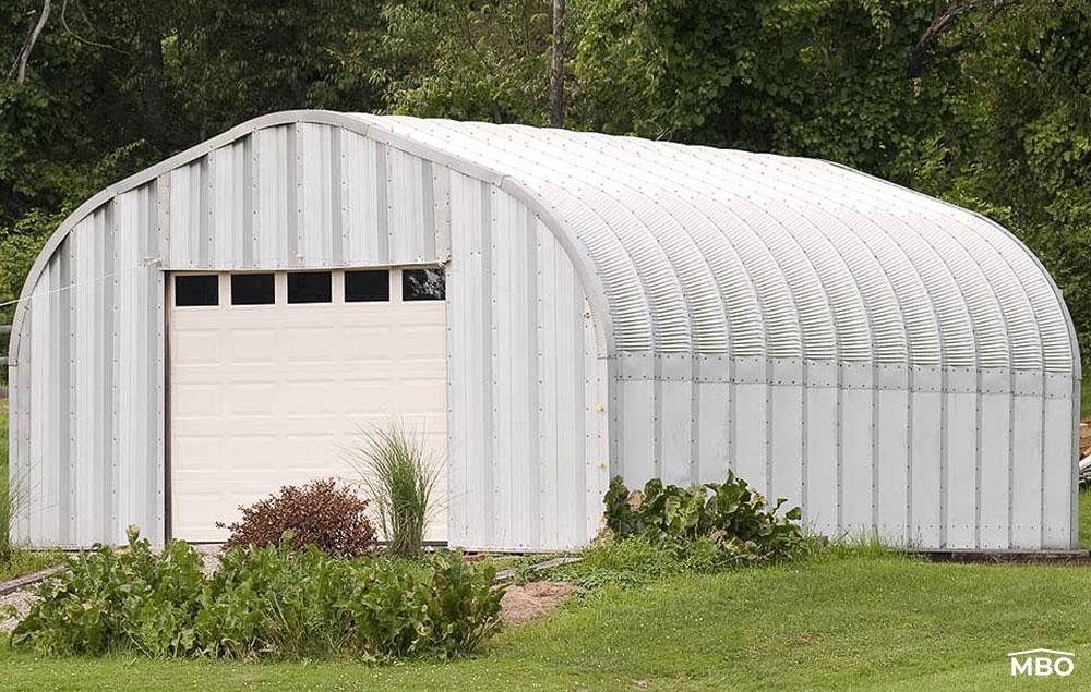 16x20x12 Used Steel Arch Building JOB ID PA1705 Metal Building Outlet