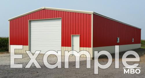 40x60x16 Metal Building Kit