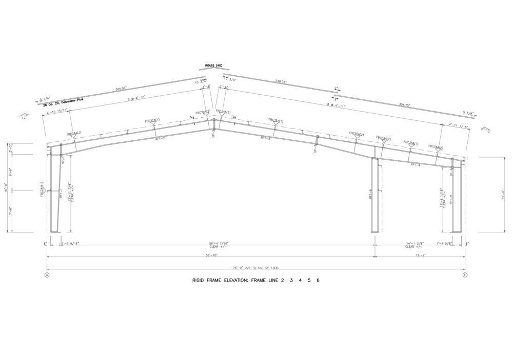 60x120 Metal Building
