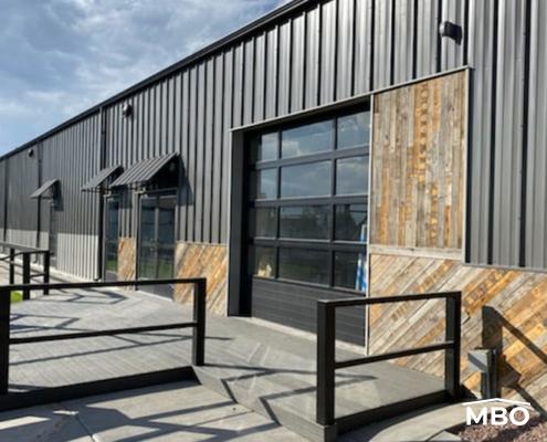 Exterior of Bowling Alley Building Bowling Alley Exterior