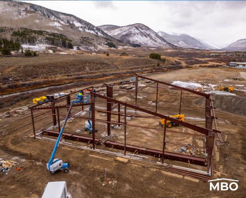 metal-building-framing Framing of Metal Building