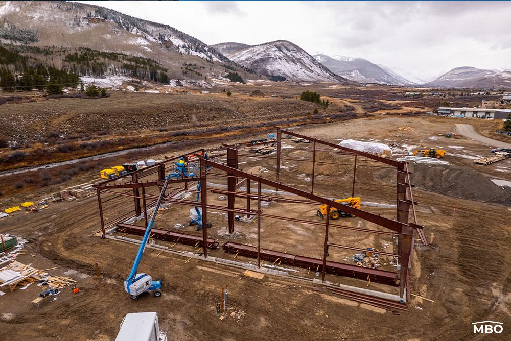 metal-building-framing Framing of Metal Building