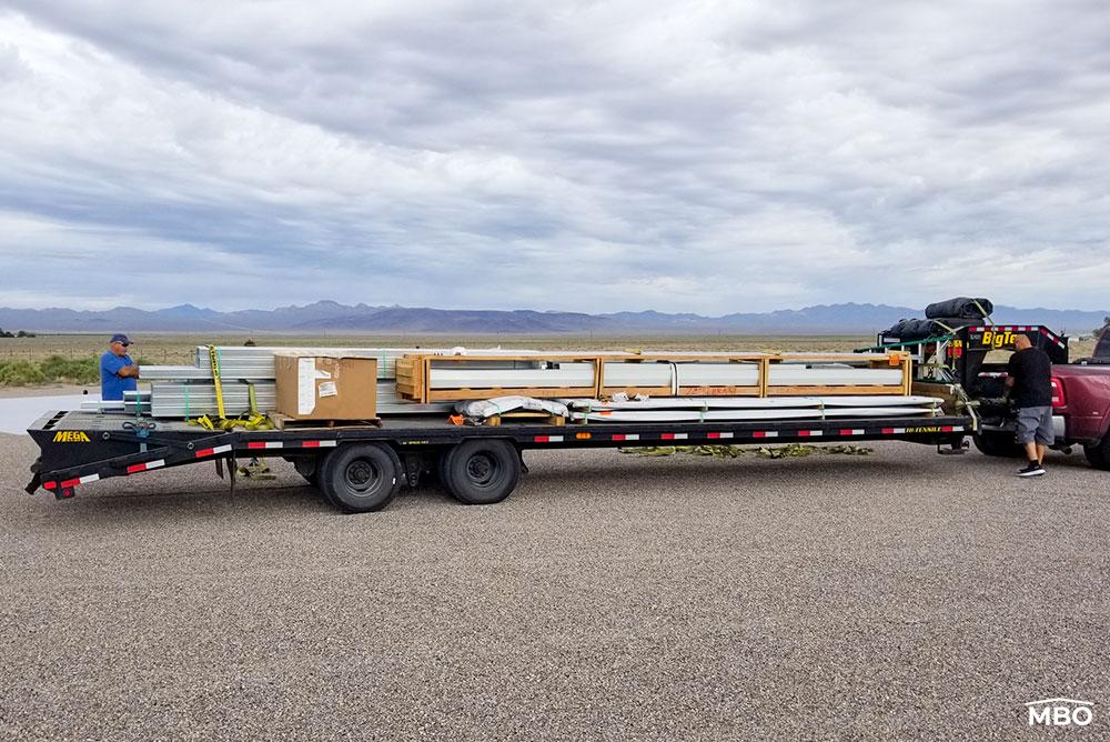 Metal Building Delivery Truck Metal Building Delivery