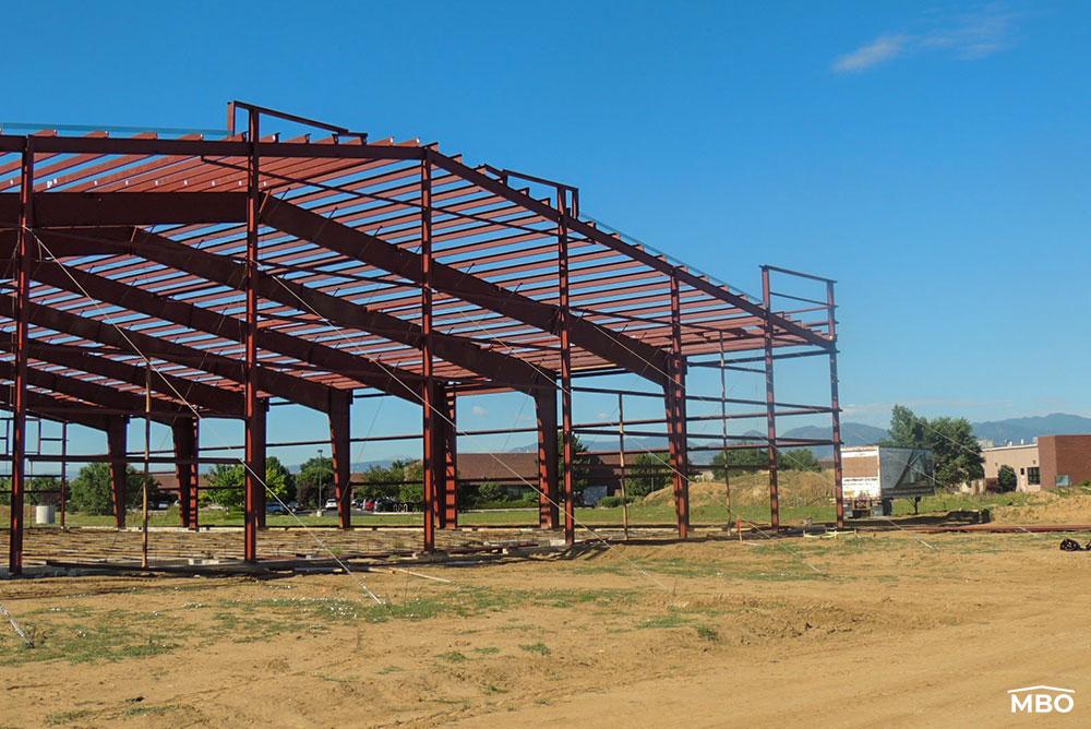 Frame of Clear Span Building Clear Span Building Frame