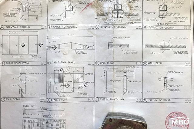 Blueprint Plans for Horse Shed Horse Shed Blueprint