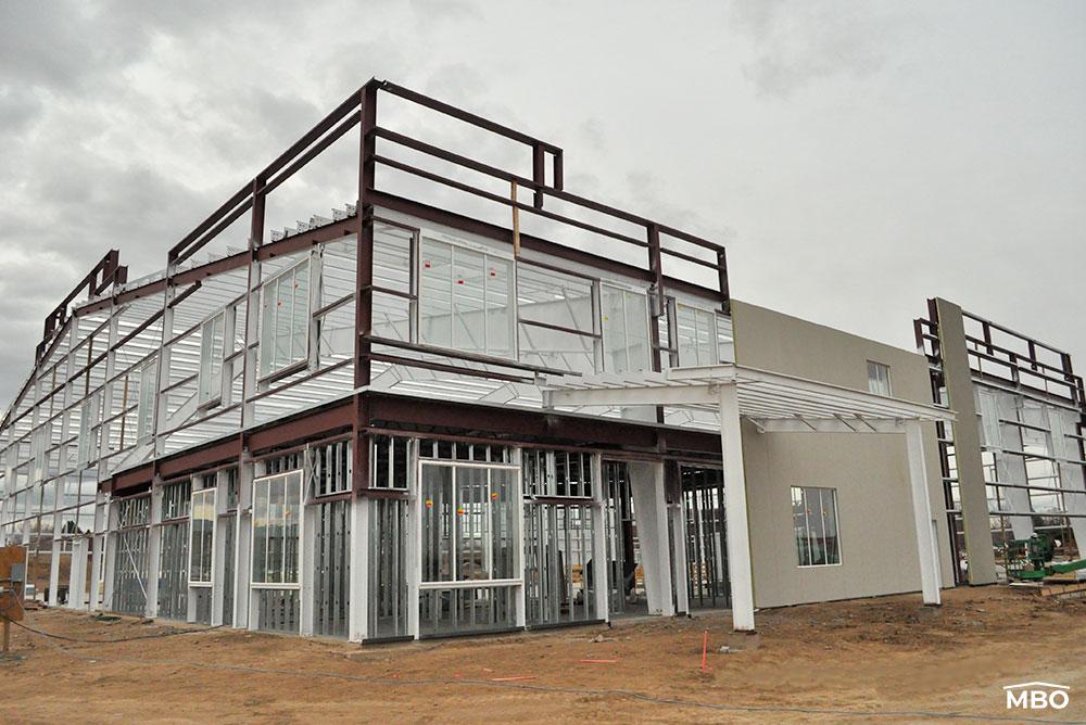 Installation of Windows Metal Building Windows