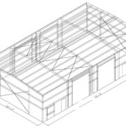 40x70x16 Metal Building Kit