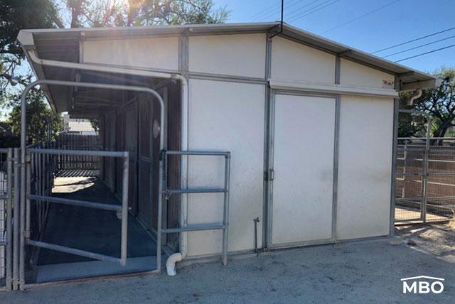 Steel Horse Shed Building Steel Horse Shed