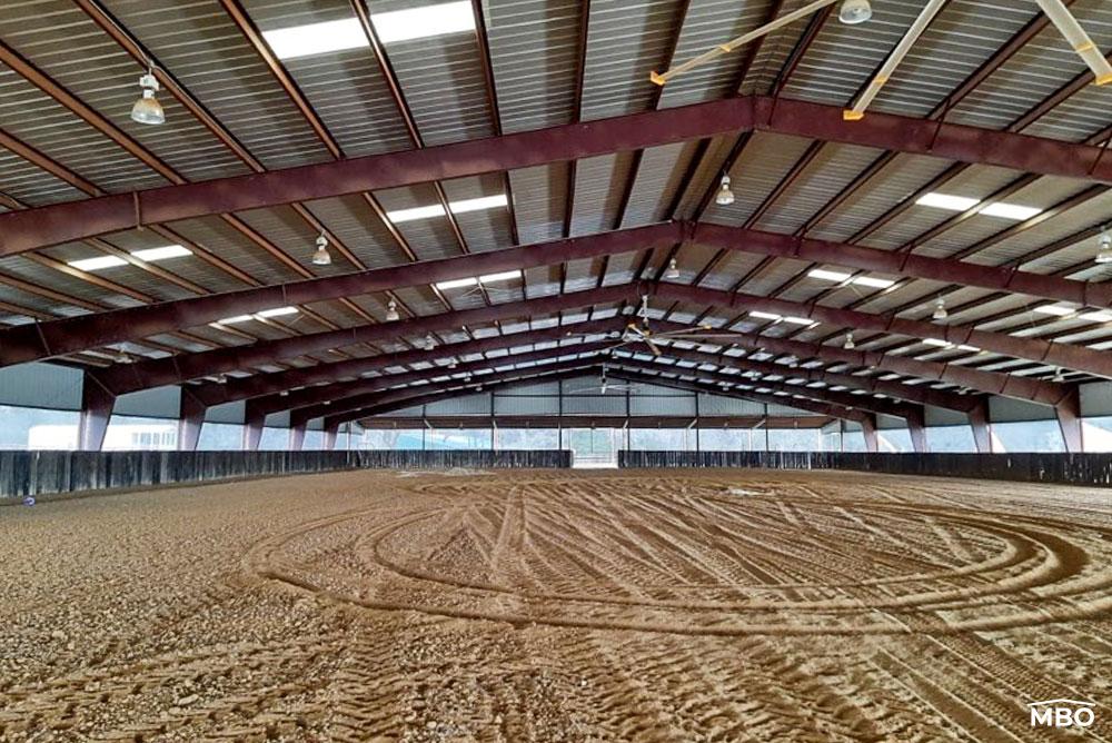 Interior of Riding Arena Riding Arena Interior