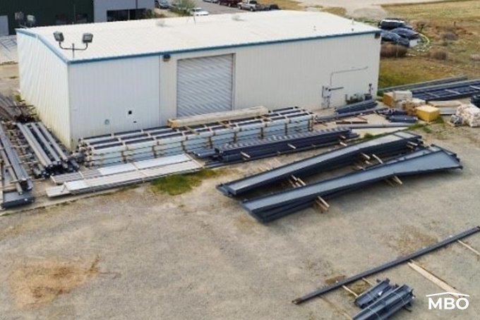 100x270x24 Used Metal Building 100x270x24 Used Building Kit