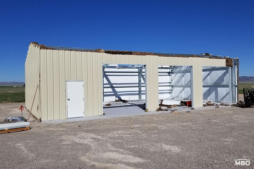 Installing Insulation in Steel Garage Walls Steel Garage Wall Insulation